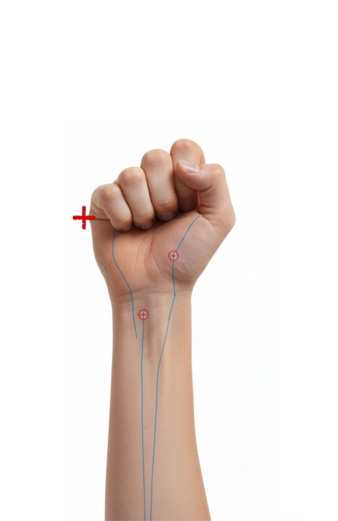 后溪穴 / Houxi / Back Stream