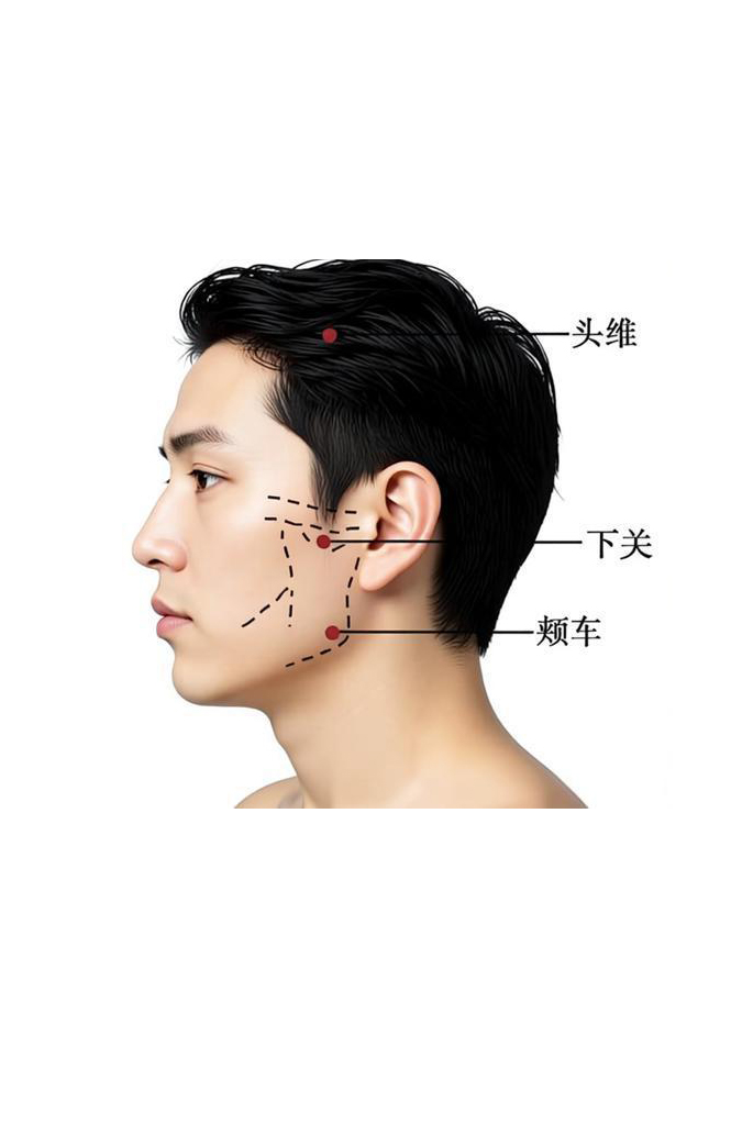 头维穴 / ST-8 / Touwei / Head Corner