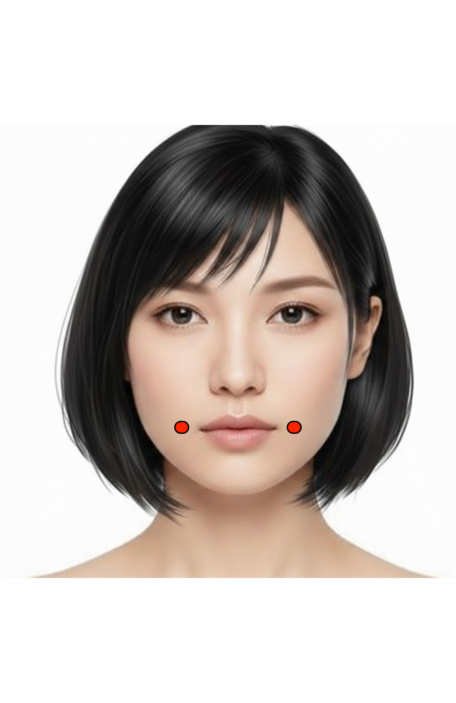 地仓穴 / ST-4 / Dicang / Earth Granary